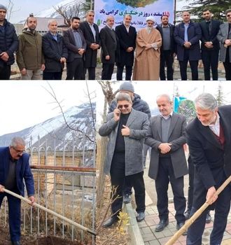 مراسم روز درختکاری در پارک سرقلاء فشم

