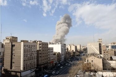 حمله به مناطق مسکونی در تهران/ عکس