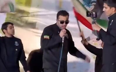 ویدئویی از رپ‌خوانی در خیابان های قم