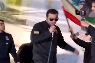 ویدئویی از رپ‌خوانی در خیابان های قم
