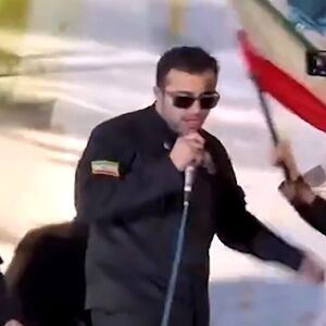 ویدئویی از رپ‌خوانی در خیابان های قم