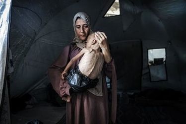 تصاویری هولناک از قحطی،گرسنگی و مرگ در غزه