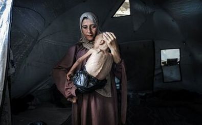 تصاویری هولناک از قحطی،گرسنگی و مرگ در غزه