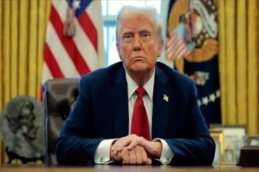 توئیت ترامپ درباره حمله شدید ایران/ عکس