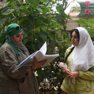 تصاویر تازه از پشت صحنه بامداد خمار