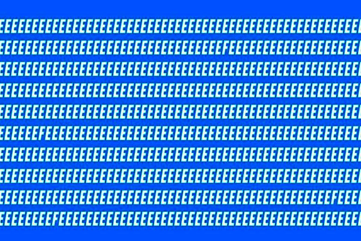 خودتان را با این تست بینایی به چالش بکشید/10 ثانیه فرصت دارید