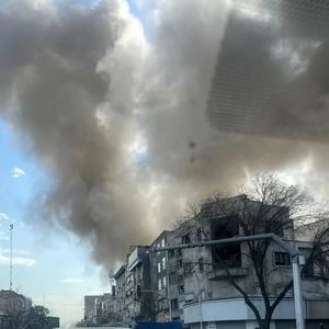 تصویر بیت رهبری پس از حمله مستقیم اسرائیل