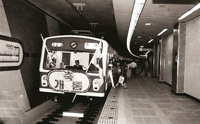 نقشه اولیه مترو تهران در سال ۱۳۵۳/ عکس