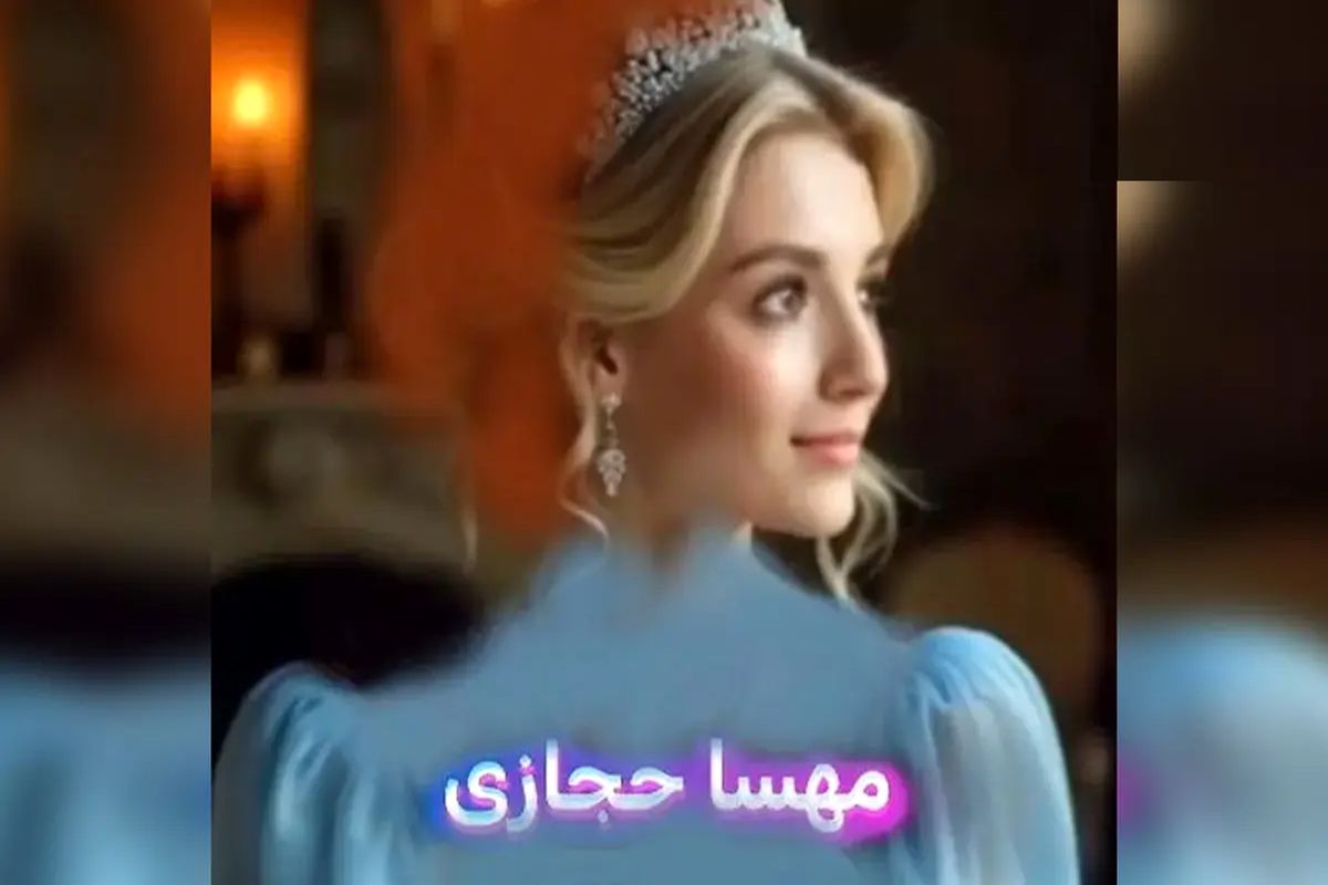 زیباترین بازیگر ایرانی  «سیندرلا» شد/ ویدئو