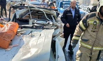 تصادف مرگبار در صالح آباد تهران