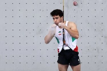 سقوط پسر طلایی ایران از روی دیوار؛ یوزپلنگی که نفس نفس می زند!