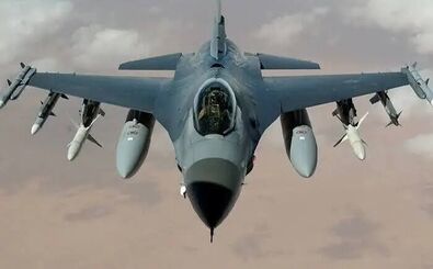 ۹ جنگنده F-16 آمریکا راهی خاورمیانه شدند/ عکس