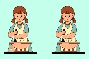 آیا می‌توانید 3 تفاوت در این دو تصویر پیدا کنید؟