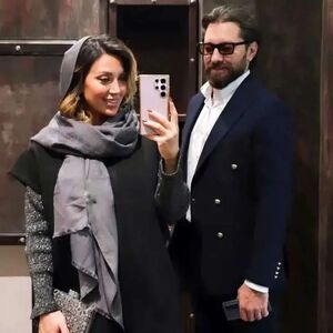 همسر شیک بهرام رادان با موهای بلوند/ عکس