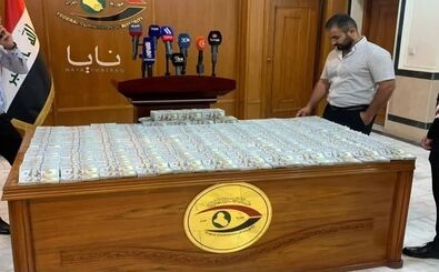 فساد بزرگ در عراق/ تصاویری حیرت انگیز از اموال مخفی در منزل نمایندگان