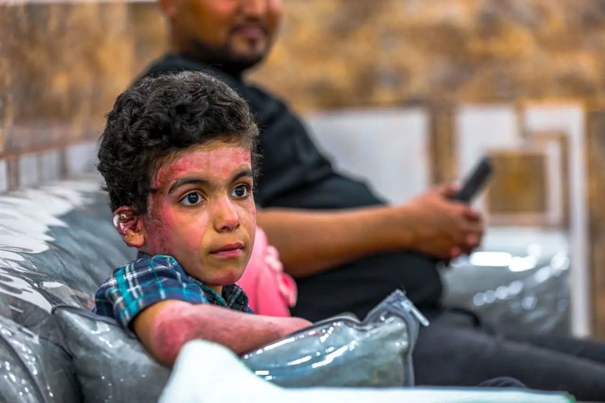 تصاویر منتشر شده از جانباز مدرسه میناب