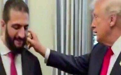 ترامپ به جولانی: شیطون چندتا زن داری؟