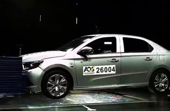 تست تصادف تارا توربو در ایران انجام شد / عکس و فیلم