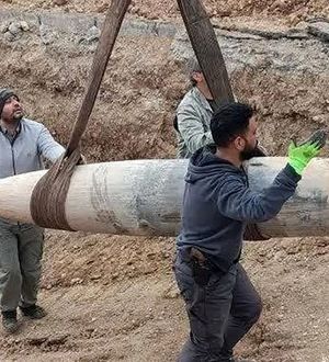 تصاویری از بمبی که در تهران عمل نکرد