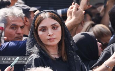 بازیگران زن در آخرین بدرقه اکبر عبدی/ عکس