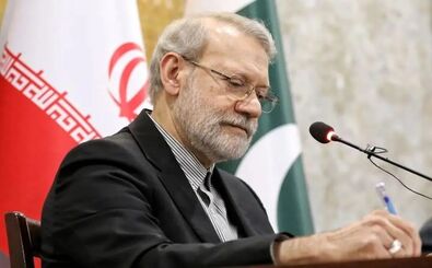 اولین تصویر از سنگ مزار شهید لاریجانی 