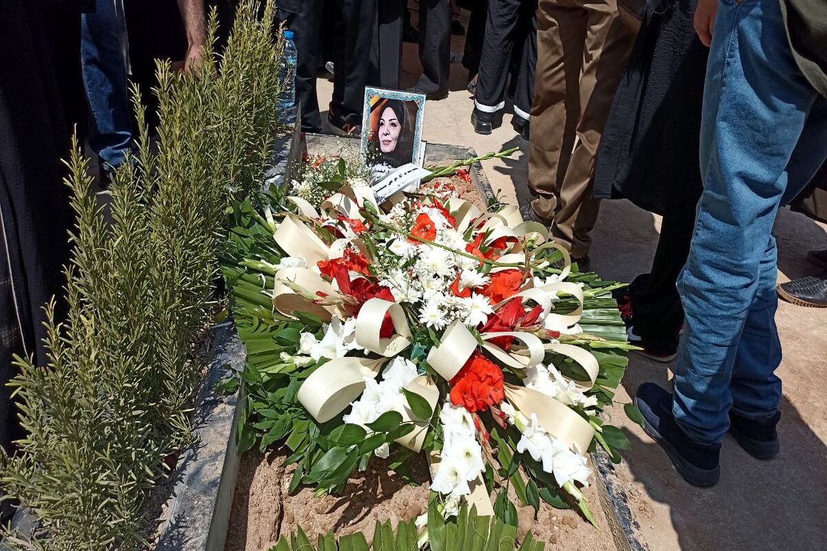 زهره حمیدی در خاک آرام گرفت

