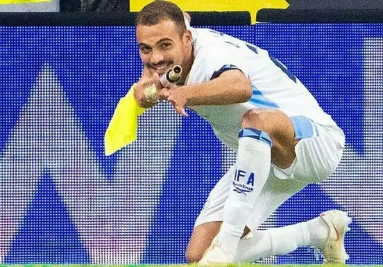 اخراج بازیکن اسرائیلی به دلیل حرکت توهین‌آمیز