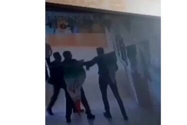 ویدئویی وایرال شده از سیلی زدن به معلم در مدرسه