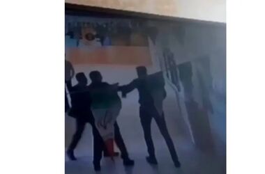 ویدئویی وایرال شده از سیلی زدن به معلم در مدرسه