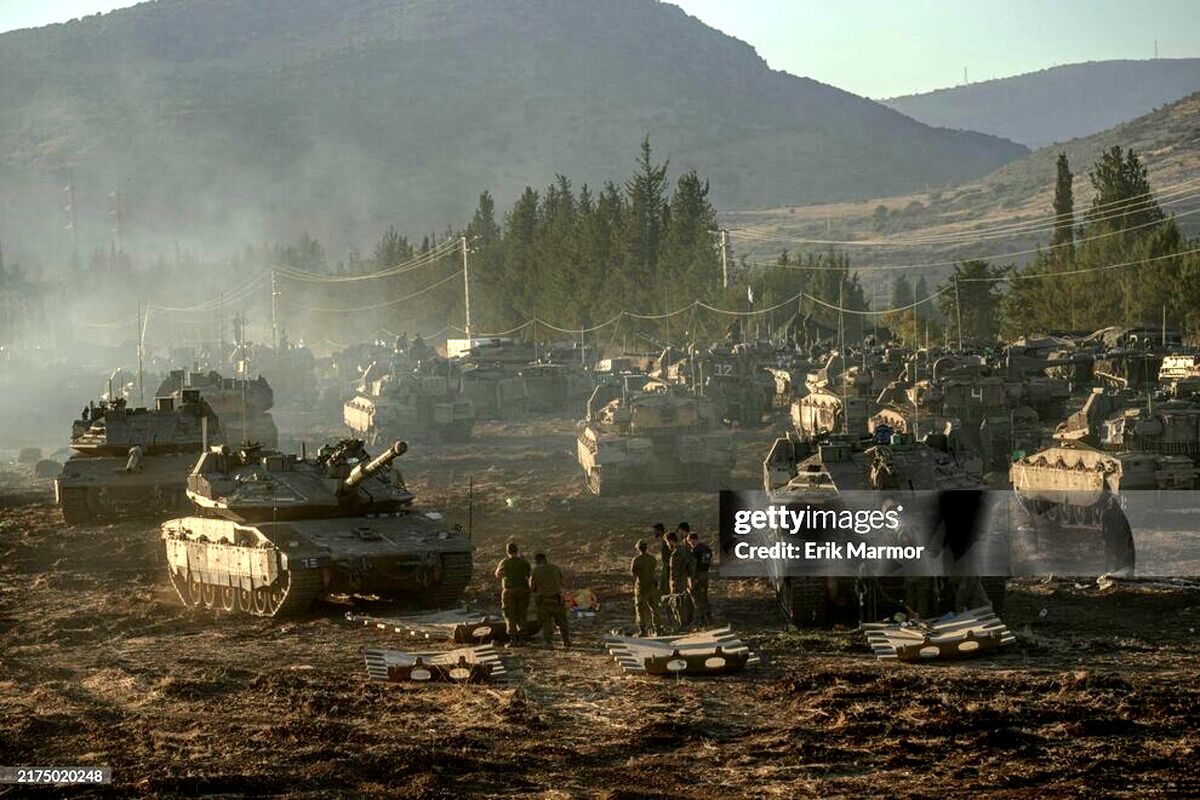 تصاویری از حمله زمینی اسرائیل به لبنان

