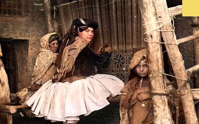 تصویری کمتر دیده شده از دختر قالیباف، 100 سال قبل