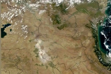 ایران زیر سقف دود؛ تصاویر ناسا فاجعه را عریان کرد