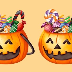 ۳ تفاوت بین این نماد های هالووین را در 8 ثانیه پیدا کنید!