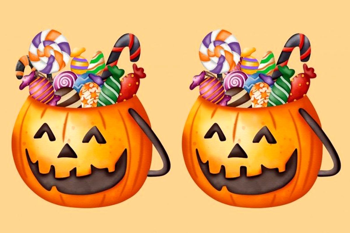 ۳ تفاوت بین این نماد های هالووین‌ را در 8 ثانیه پیدا کنید!
