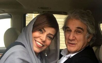 عکس عاشقانه مهدی هاشمی و همسر دومش