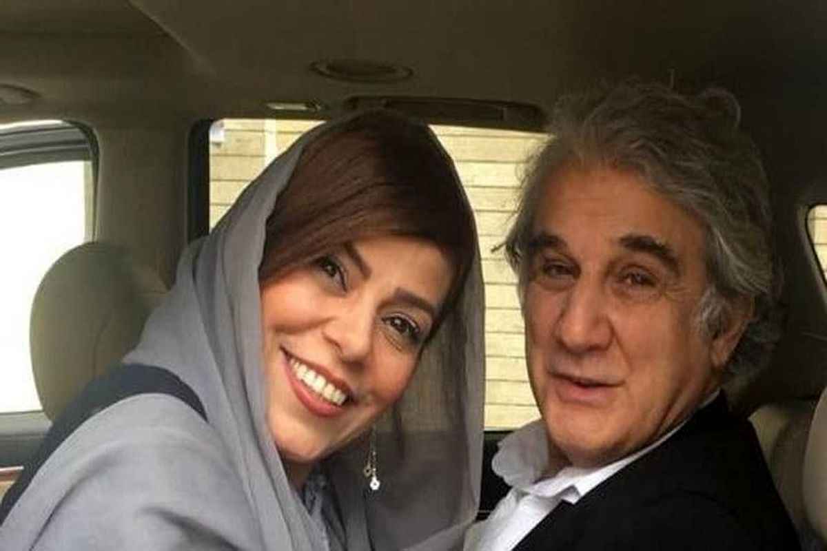 عکس عاشقانه مهدی هاشمی و همسر دومش