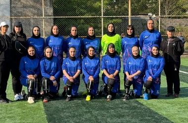 مرجانه گلچین فوتبالیست شد!/ عکس