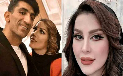 تصویری از پوشش همسر علیرضا بیرانوند در کویر