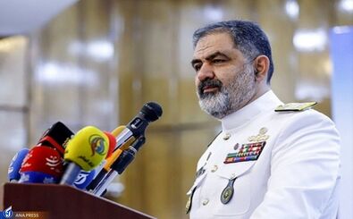 دریادار ایرانی: شناورهای خارجی به درخواست کمک لنج ایرانی پاسخ ندادند

