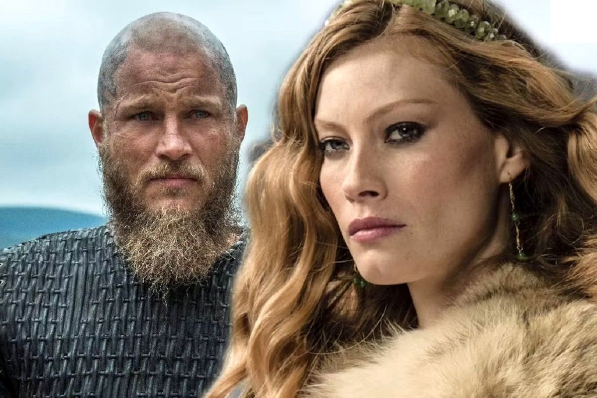 ملکه اسلاگ زن دوم رگنار» سریال وایکینگ ها در 43 سالگی