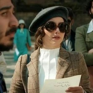 عکس سلفی نازنین بیاتی در پشت صحنه تاسیان