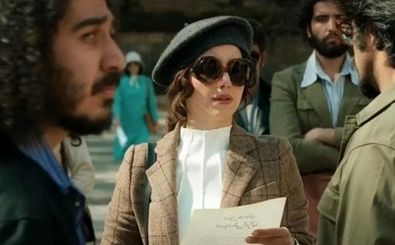 عکس سلفی نازنین بیاتی در پشت صحنه تاسیان