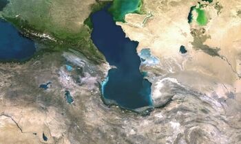 یک فاجعه در خزر/ دریا درحال عقب نشینی