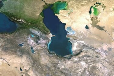 یک فاجعه در خزر/ دریا درحال عقب نشینی