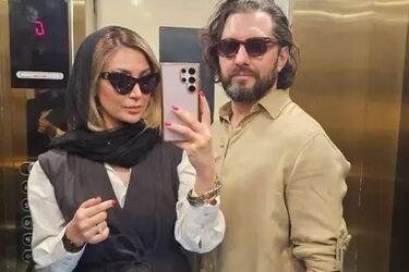 تصوبری از خانه لاکچری بهرام رادان و مینا مختاری در بالاشهر تهران