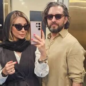 تصوبری از خانه لاکچری بهرام رادان و مینا مختاری در بالاشهر تهران