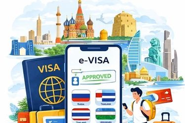 ویزای الکترونیک چیست؟ راهنمای کامل eVisa و بررسی ویزای الکترونیک کشورهای پرطرفدار