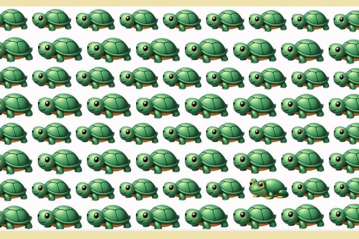 اگر قورباغه را در 5 ثانیه پیدا کنید بینایی 10/10 دارید