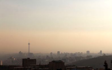 آلودگی هوای تهران شدت می‌گیرد
