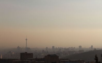 هوای تهران در وضعیت نارنجی و ناسالم است